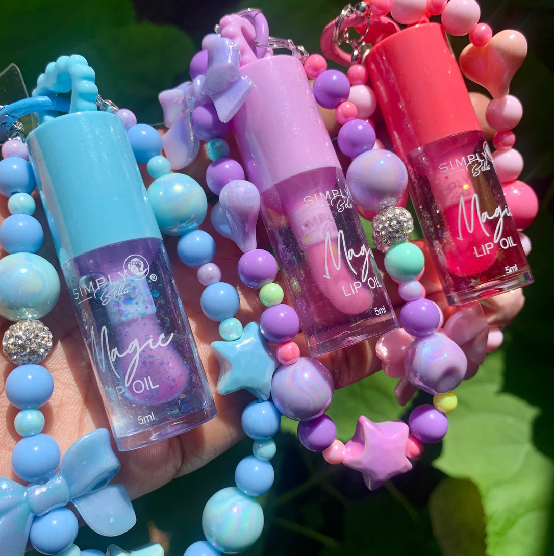 Magic Lip Oil with Bead Charm SB S111