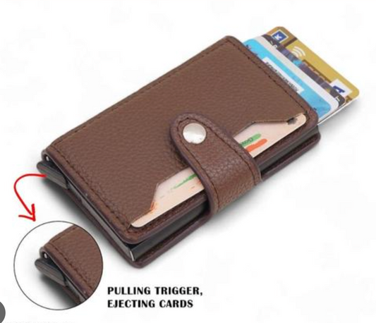 Slim Wallet Card Holder – Compact & Secure Design (CA187)