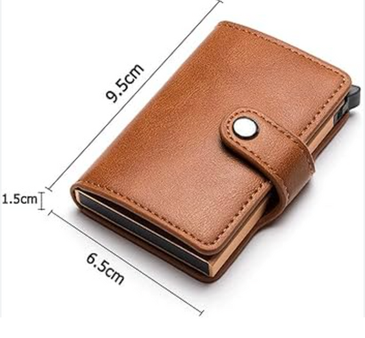 Slim Wallet Card Holder – Compact & Secure Design (CA187)