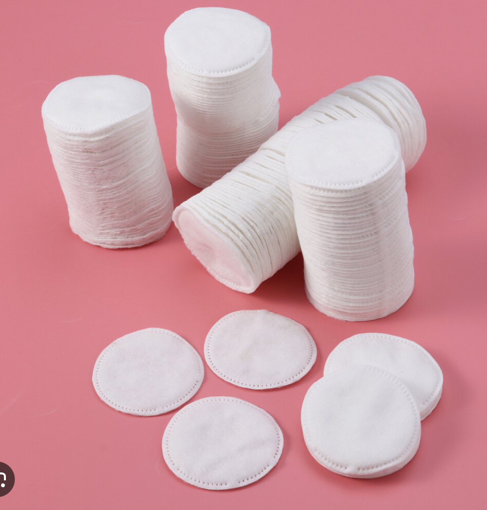 Compresas de algodón redondas – Paquete de 100 - POM-100