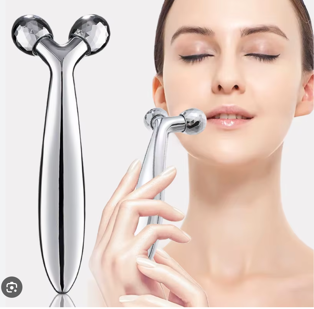 Masajeador facial de rodillos 3D. AGE-419