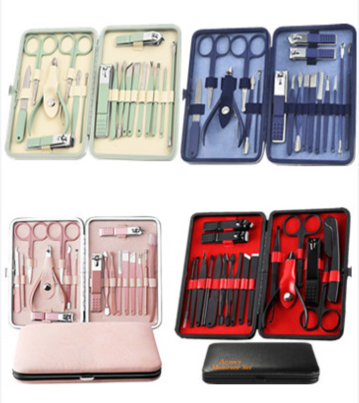 Kit de manicura y pedicura de 12 piezas - 891