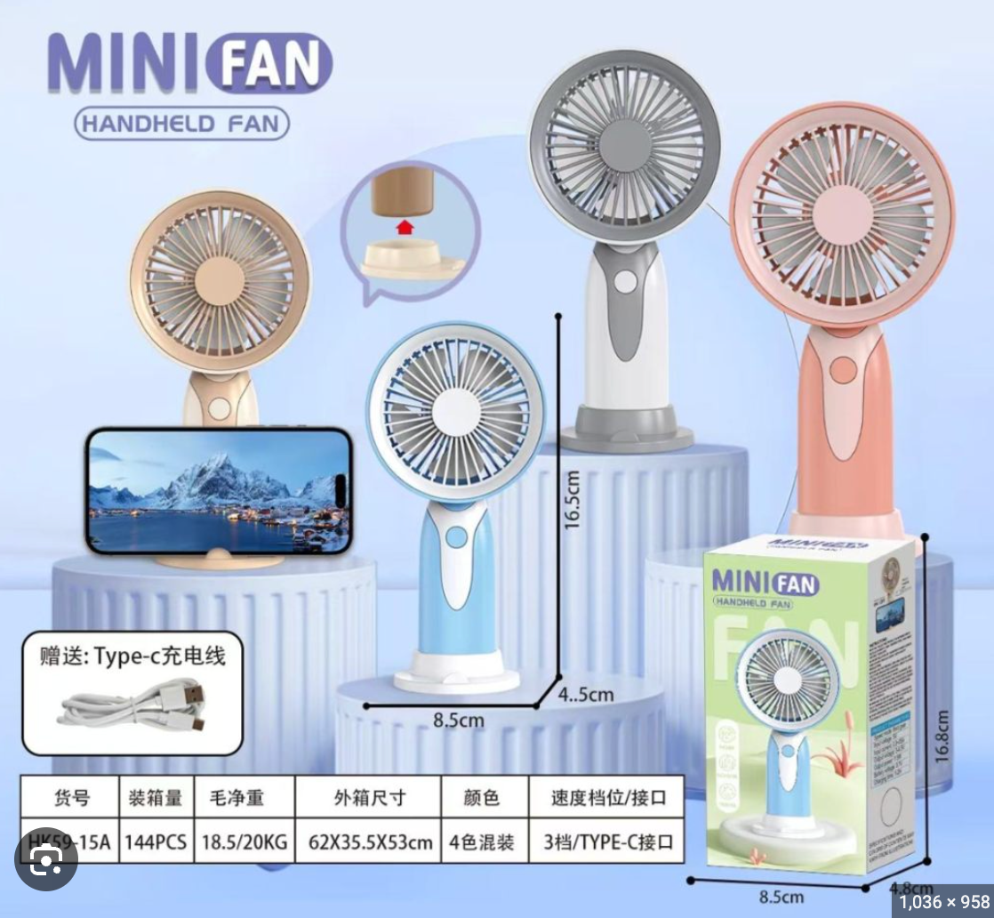 Mini Handheld Fan HK59-15