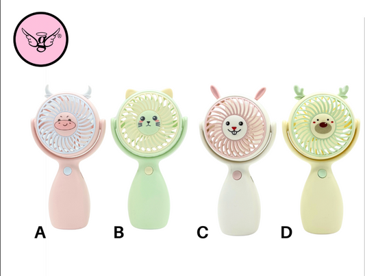 Mini ventilador de mano con forma de animalito –MLS6185
