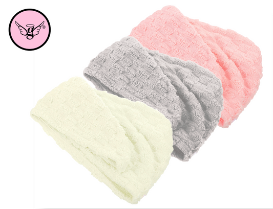 Elastic Hair Towel Wrap (TOL-421)