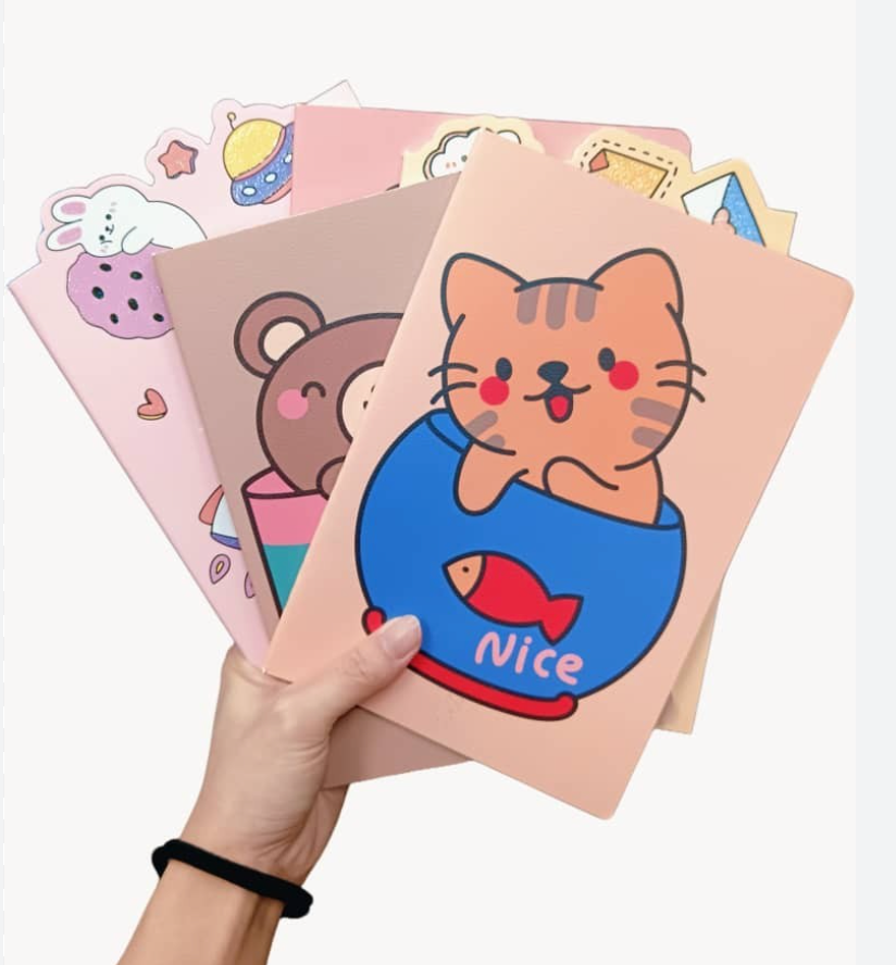 Cute Animal Notebook – 32 Sheets (BL15427B5-1-4)