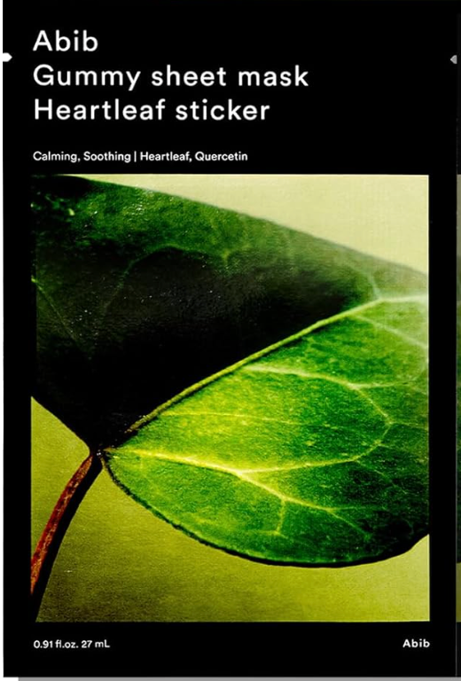 Abib Gummy Sheet Mask – Heartleaf Sticker