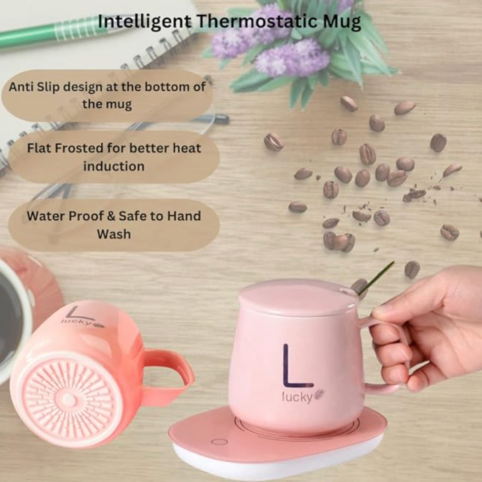 Cozy Mug Warmer Set – Keep Your Coffee Warm All Day (8367-1)