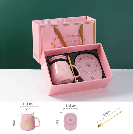 Cozy Mug Warmer Set – Keep Your Coffee Warm All Day (8367-1)