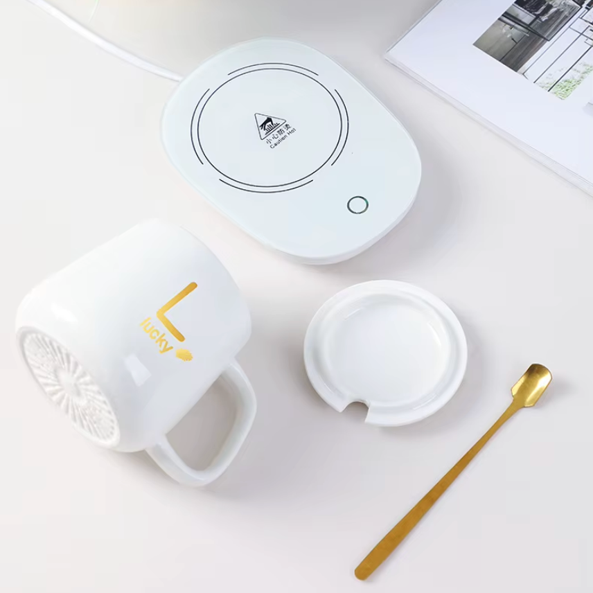 Cozy Mug Warmer Set – Keep Your Coffee Warm All Day (8367-1)