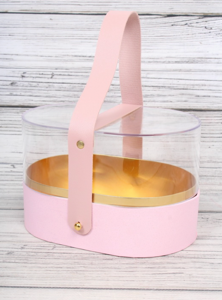 Transparent Acrylic Gift Box with Handle ❤️ 1932-4