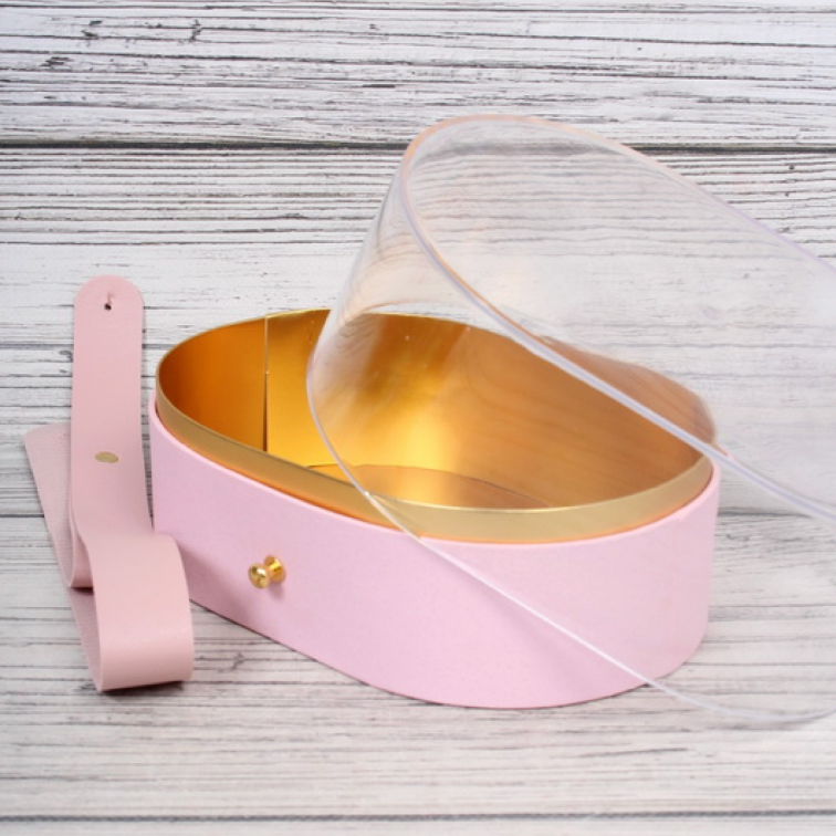 Transparent Acrylic Gift Box with Handle ❤️ 1932-4