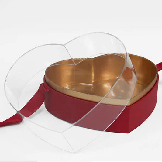 Encantadora caja de flores en forma de corazón/ 1933-4