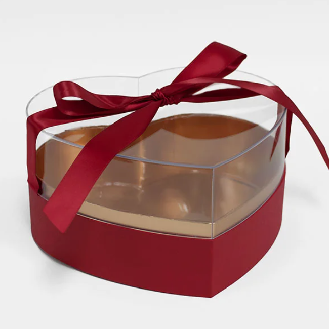 Encantadora caja de flores en forma de corazón/ 1933-4