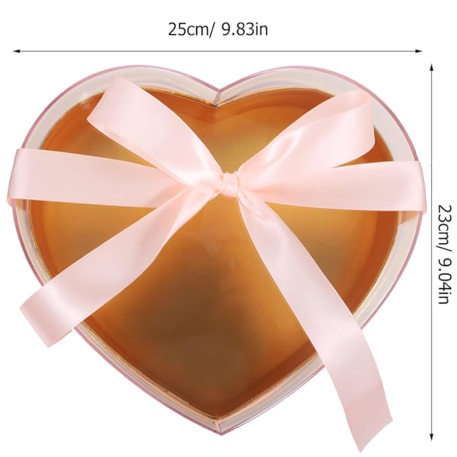 Encantadora caja de flores en forma de corazón/ 1933-4