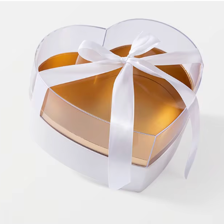 Encantadora caja de flores en forma de corazón/ 1933-4