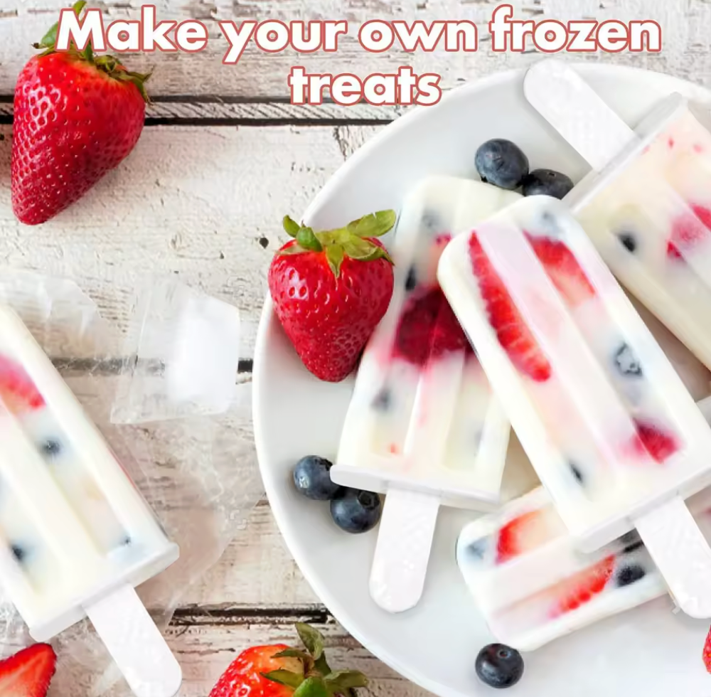 Máquina para hacer paletas reutilizable sin BPA CA247