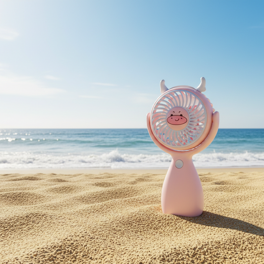 Mini ventilador de mano con forma de animalito –MLS6185