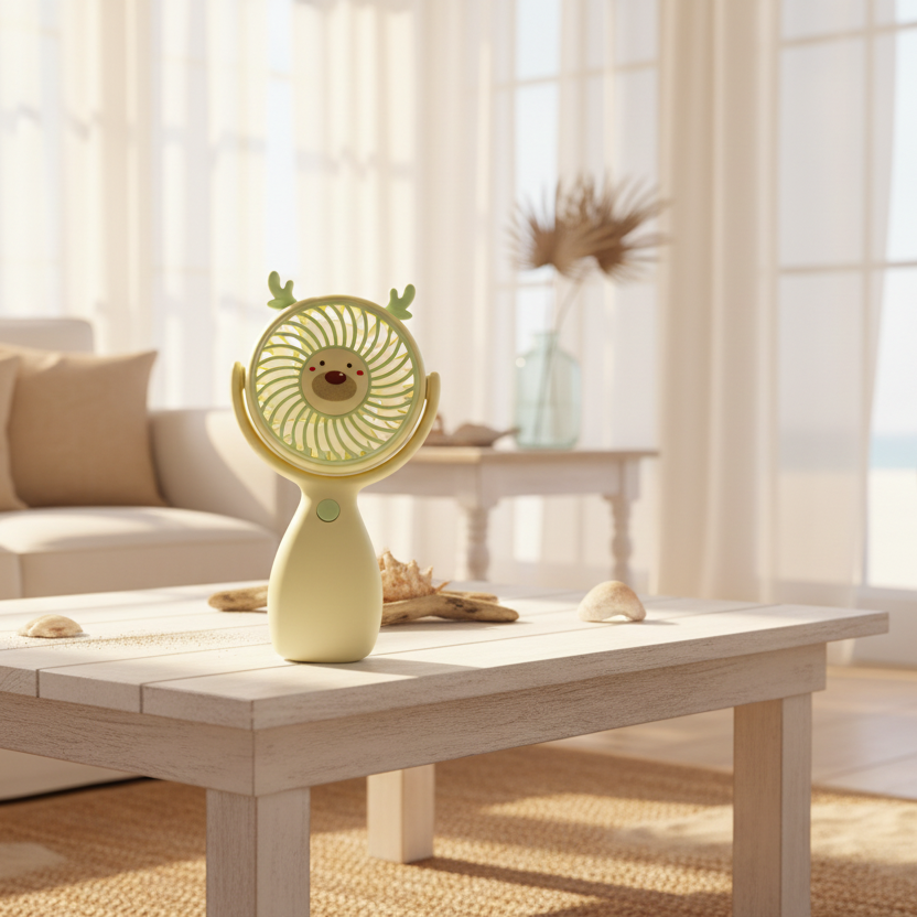 Cute Animal Handheld Mini Fan –MLS6185