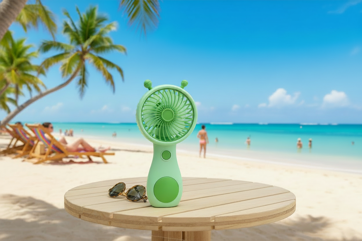 Mini ventilador con orejas de oso (n.° SL8802)