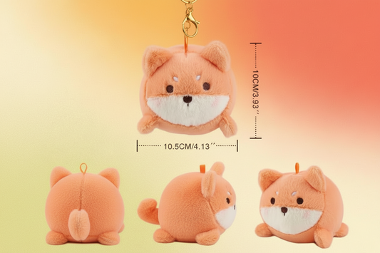 Wind-Up Plush Keychain- CA107