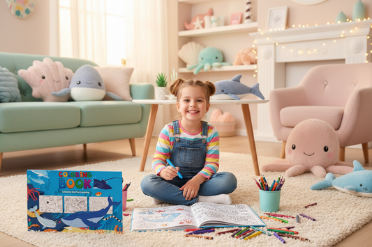Libro para colorear del mundo marino – 16 hojas - TS12390A5-1-4