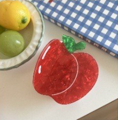 Pinza de pelo de fruta acrílica / PCF-29