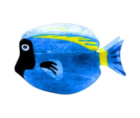 Pinza de pelo acrílica de animales del océano / PCF-30