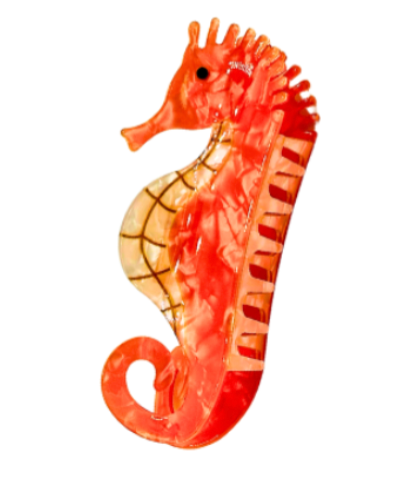 Pinza de pelo acrílica de animales del océano / PCF-30