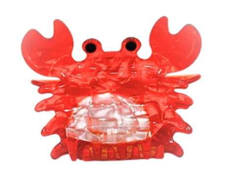 Pinza de pelo acrílica de animales del océano / PCF-30