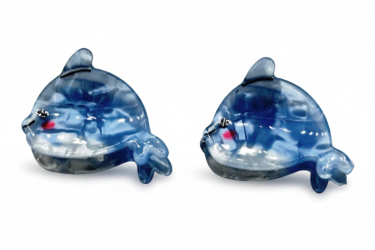 Mini garras acrílicas de pelo de animal (1 par por tarjeta) PCF-32