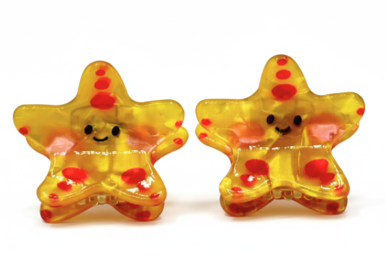 Mini garras acrílicas de pelo de animal (1 par por tarjeta) PCF-32