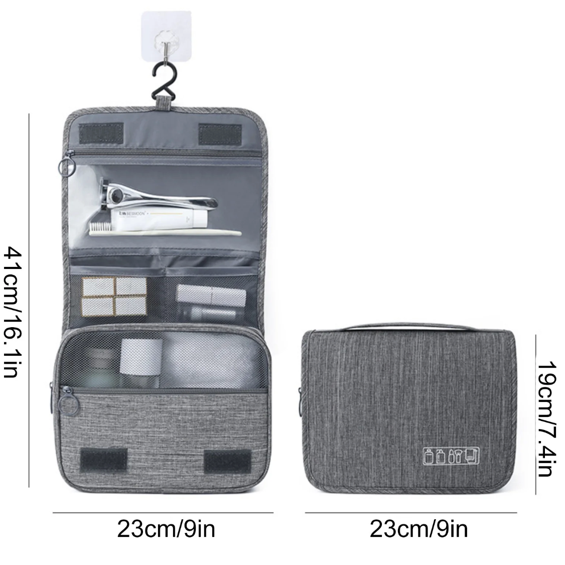 Hanging Travel Toiletry Organizer Bag (TK008)