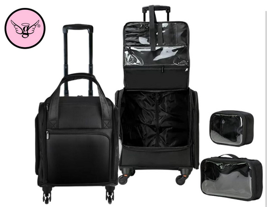 Makeup Artist Rolling Train Case MC-T813