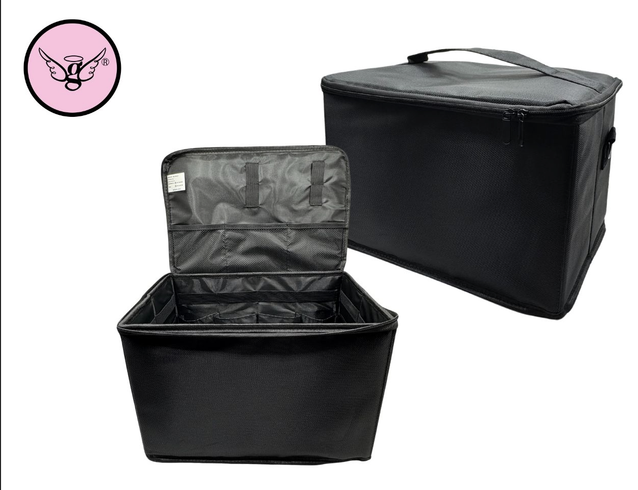 Black Makeup Organizer Case MC-032