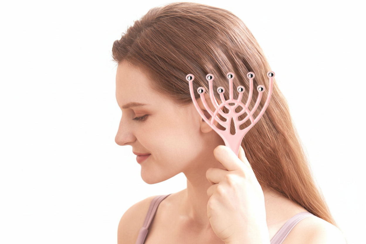 11-Arm Scalp Massage Comb – WY-939