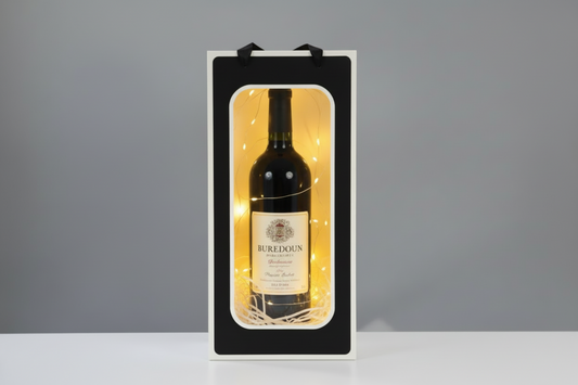 Clear Window Wine Box (597-06)