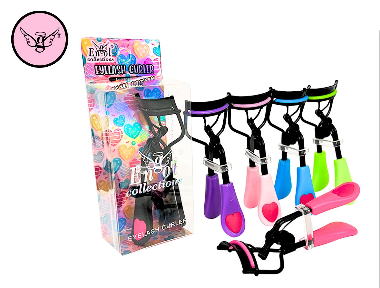 Eyelash Curler – Heart Handle (ENC-210)