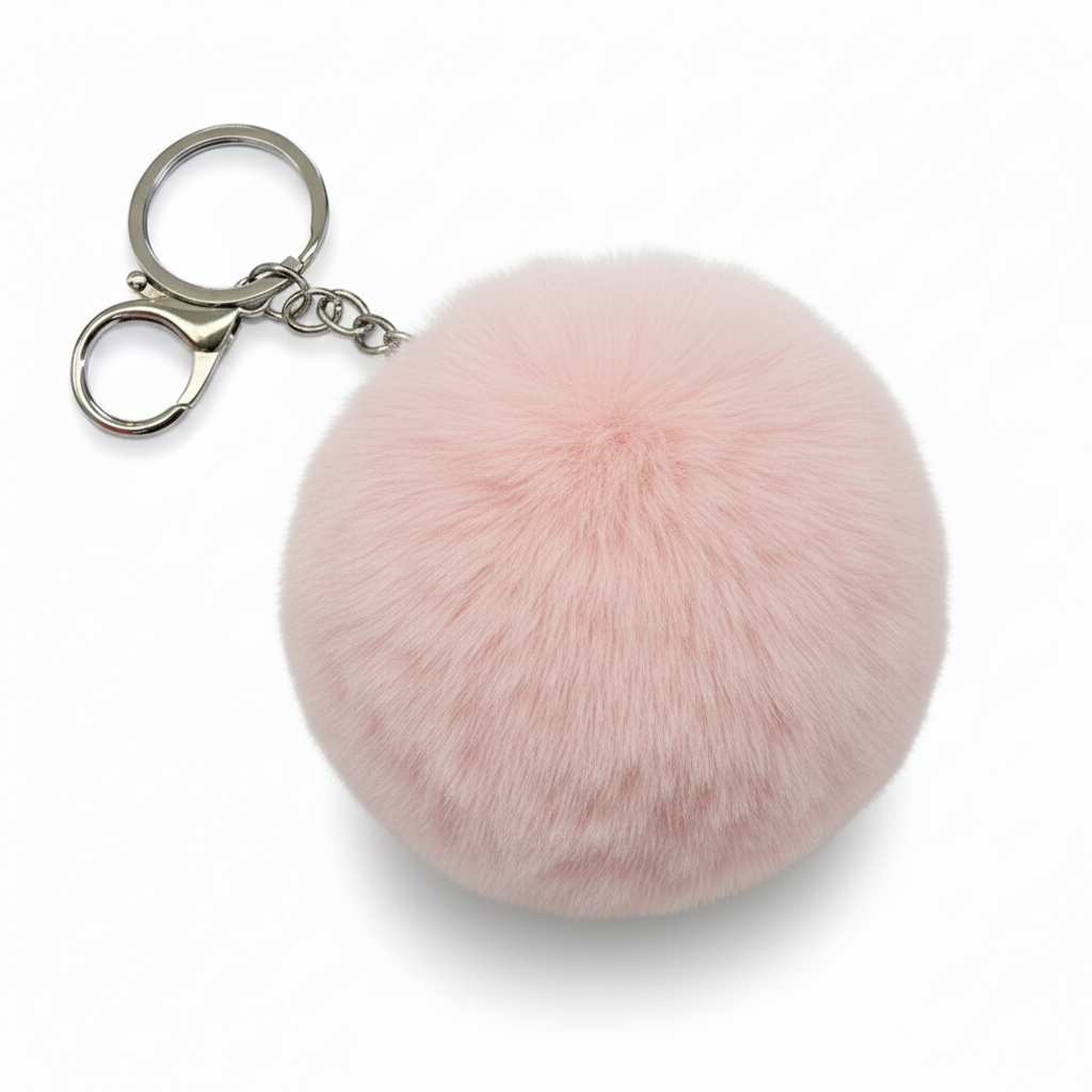 Fluffy Mirror Keychain M-2610