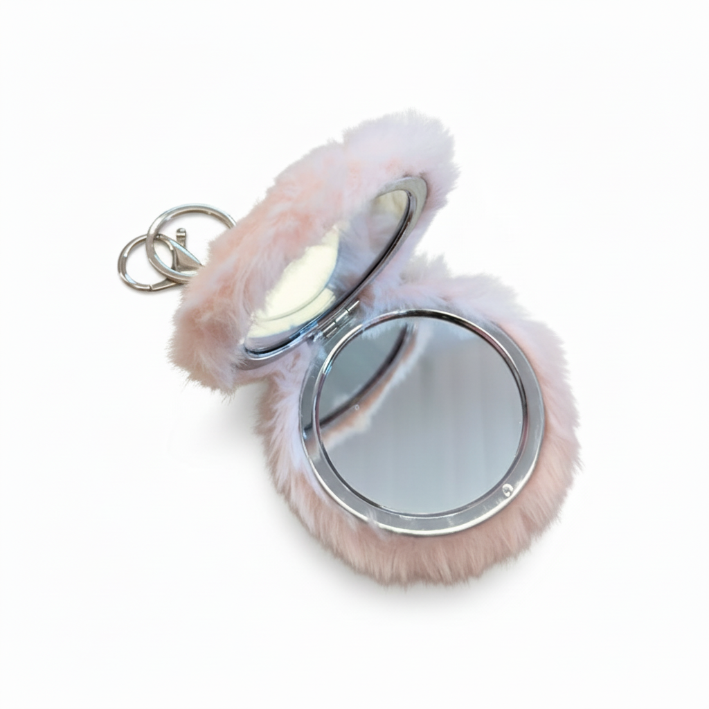 Fluffy Mirror Keychain M-2610