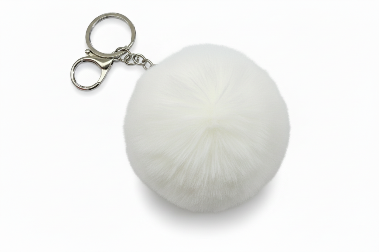 Fluffy Mirror Keychain M-2610