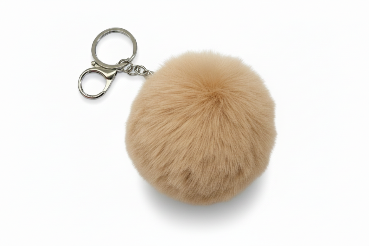 Fluffy Mirror Keychain M-2610