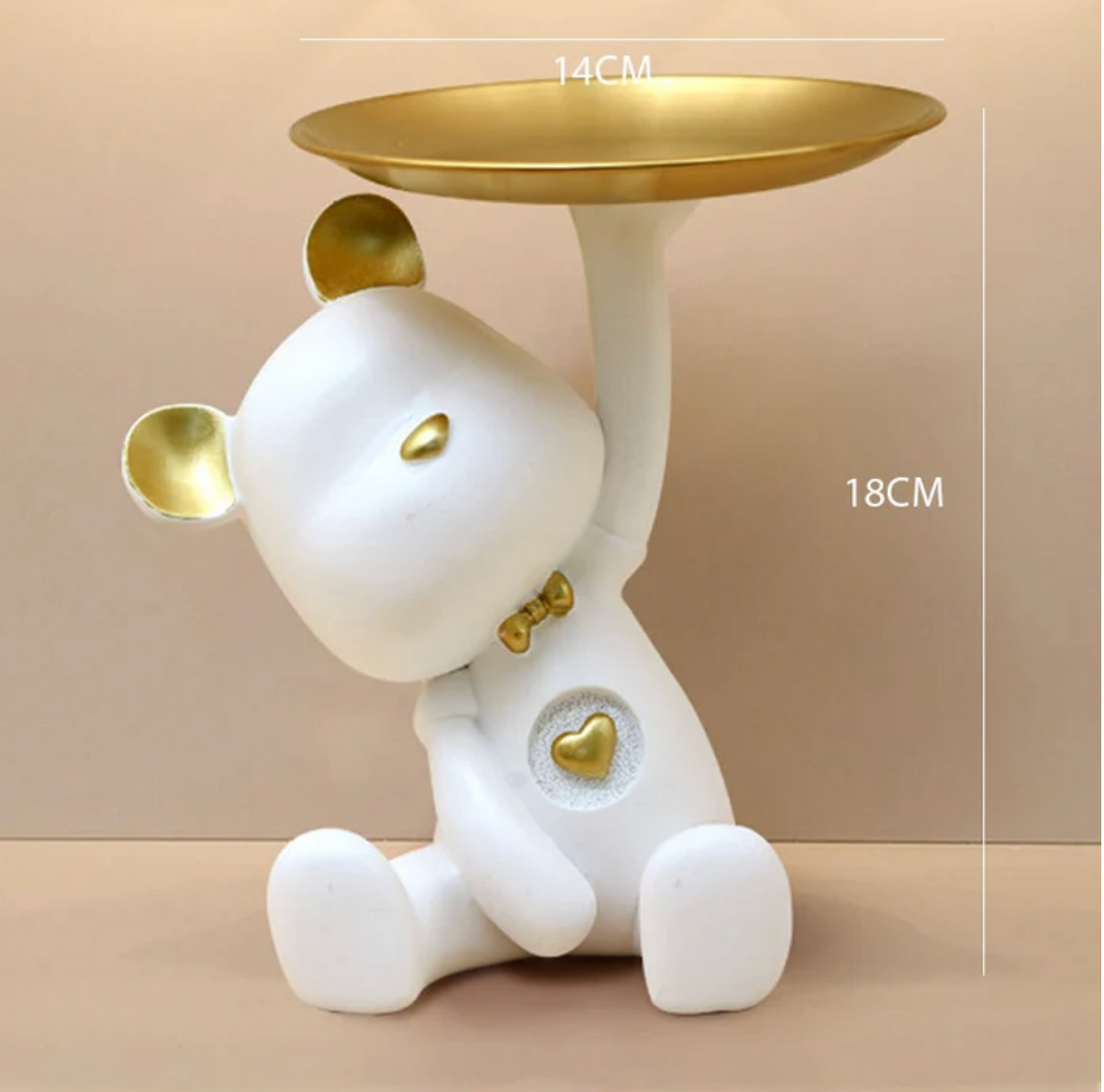 Bear Accessory Tray Figure - CA394