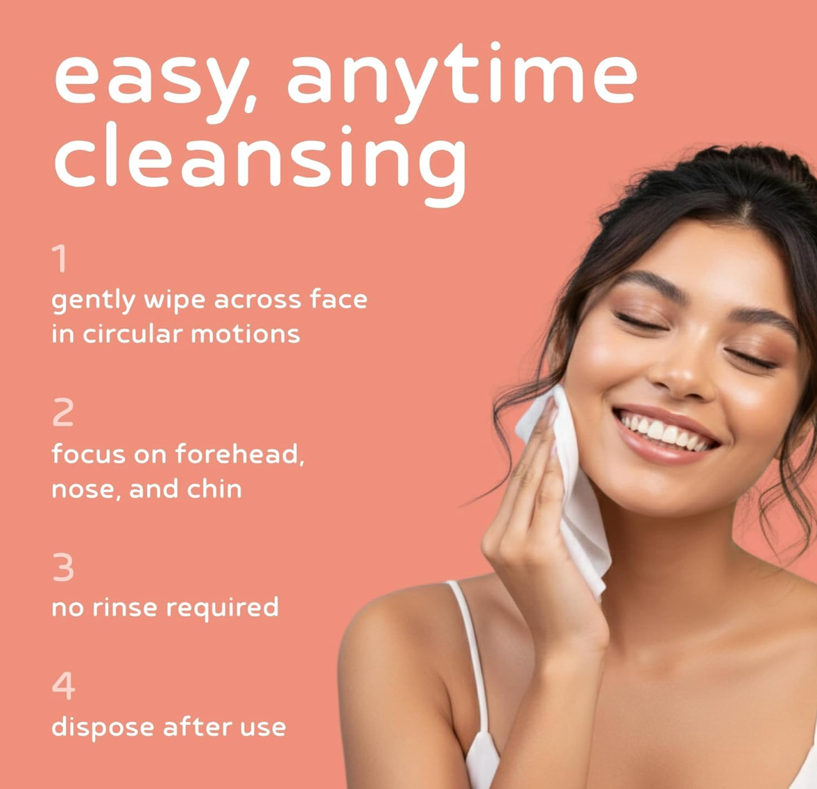 Apricot CleanCare Cleansing Wipes.