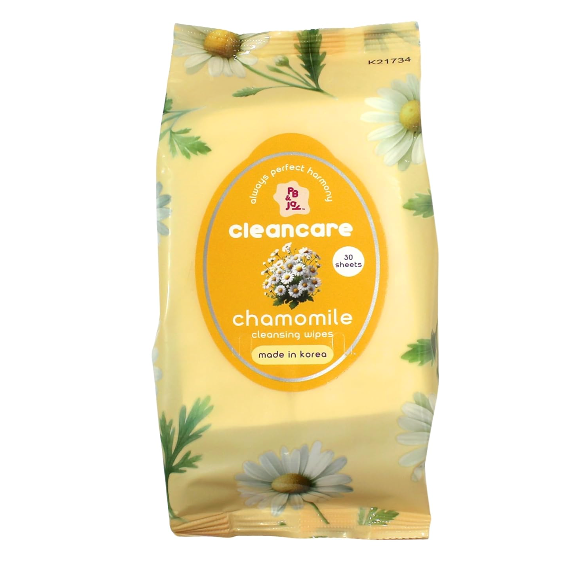 Chamomile CleanCare Cleansing Wipes.