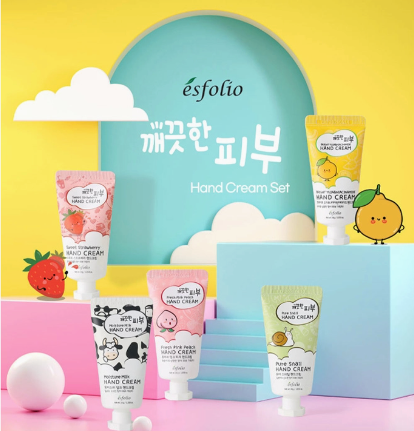 Esfolio Pure Skin Hand Cream Set of 5