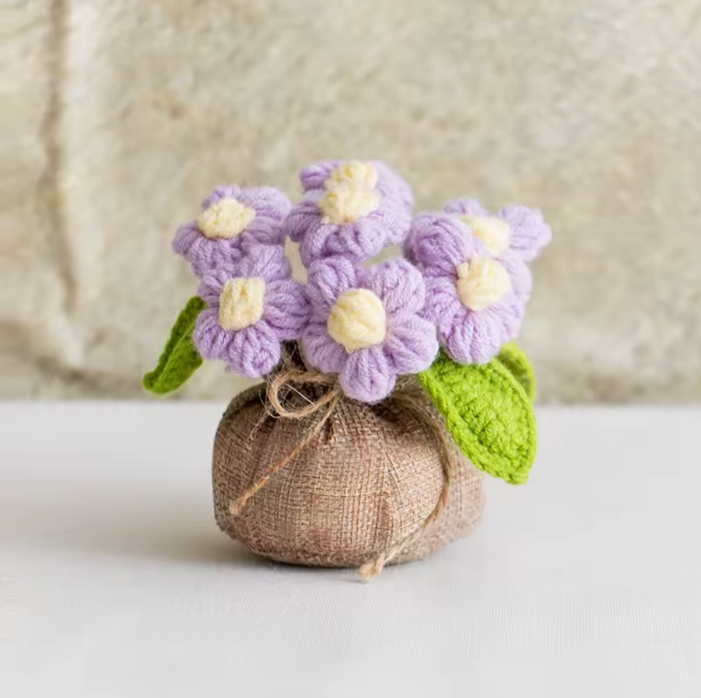 Crochet Flower – Handmade Home Decor CA473🌸