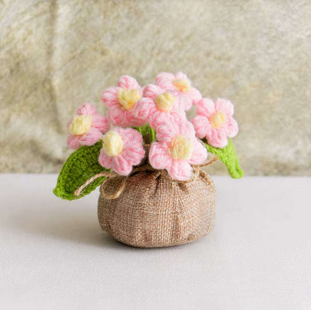 Crochet Flower – Handmade Home Decor CA473🌸