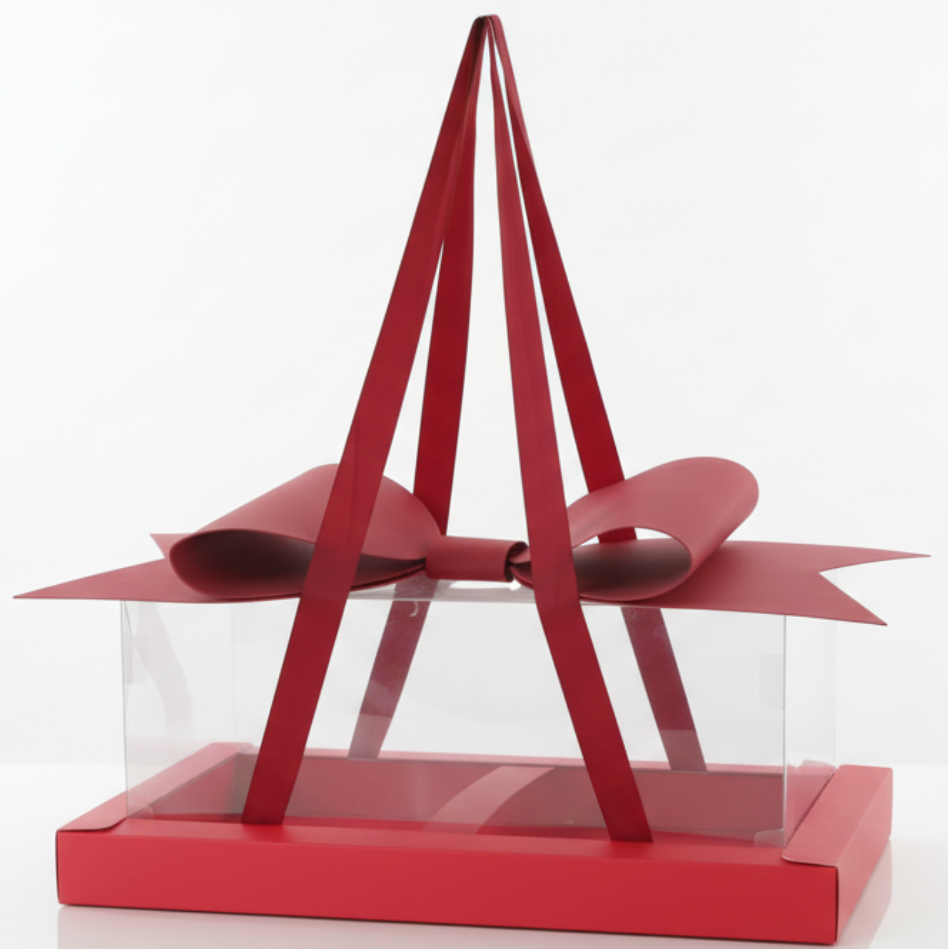Red Gift Box with Bow - CA494