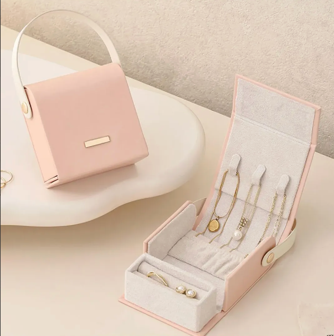 Portable Jewelry Organizer Box 💎 CA726